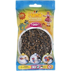Hama Midi beads 1000 pcs. Brown