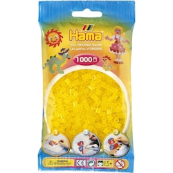 Hama Midi beads 1000 pcs. Tr yellow