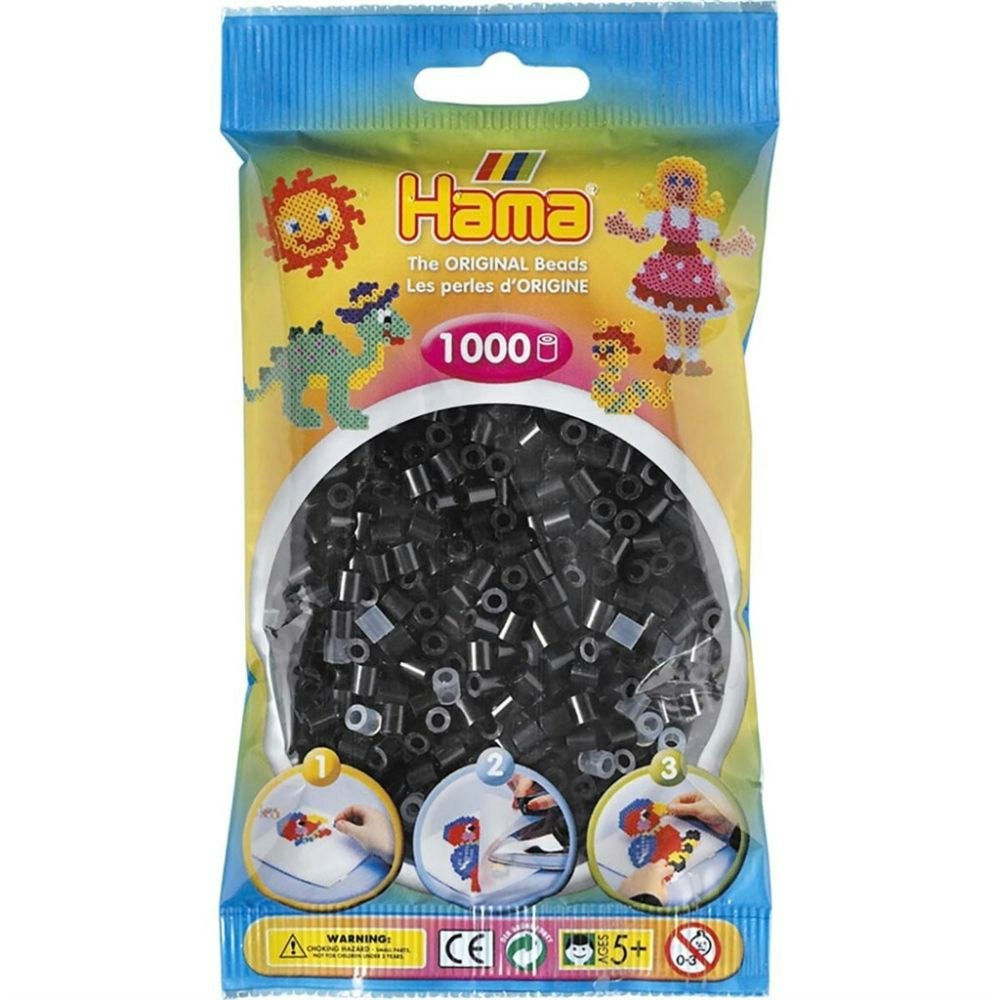 Hama Midi beads 1000 pcs. Black