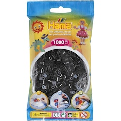 Hama Midi beads 1000 pcs. Black