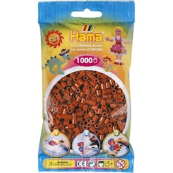 Hama Midi beads 1000 pcs. Reddish brown