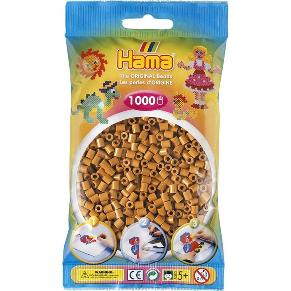 Hama Midi beads 1000 pcs. Light brown