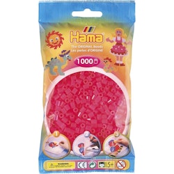 Hama Midi beads 1000 pcs. Neon fuchia