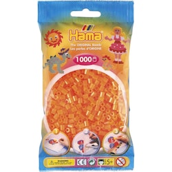Hama Midi beads 1000 pcs. Neon orange
