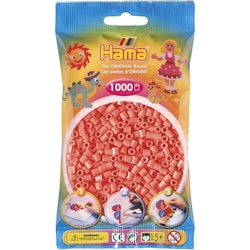 Hama Midi beads 1000 pcs. Pastel red