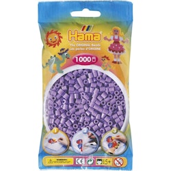 Hama Midi beads 1000 pcs. Pastel purple