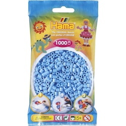 Hama Midi beads 1000 pcs. Pastel blue