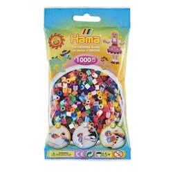 Hama Midi beads 1000 pcs. Mix 68