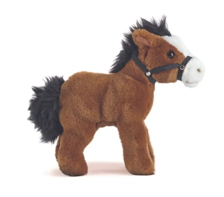 Living nature -Horse with Bridle/gosedjur