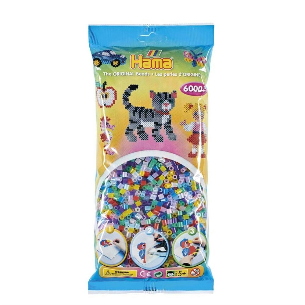 Hama Midi beads 6000 pcs. Mix 53