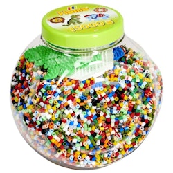 Hama Midi Beads 15000 pcs. Mix burk- grön
