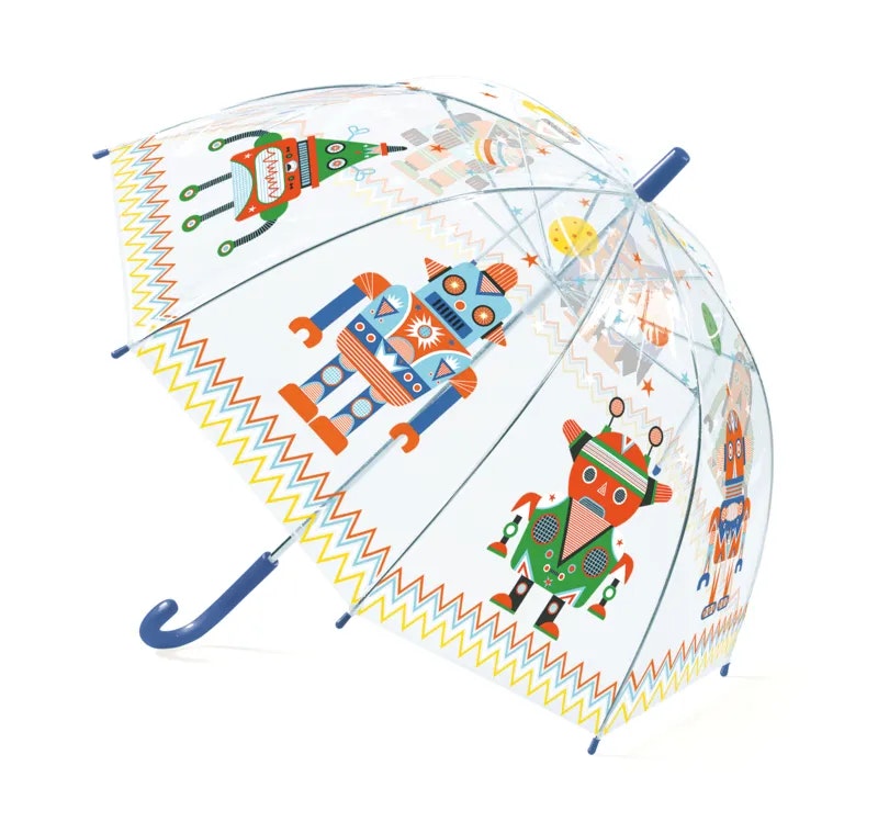 Djeco- Umbrella, Robots/ paraply