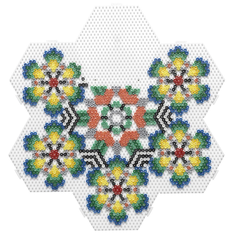 Hama Midi Pegboard Medium Hexagonal / Sexkantig pärlplatta