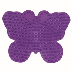 Hama Midi Pegboard Butterfly Pastel Lilac / Fjäril pärlplatta