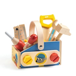 Djeco- Minibrico / verktyg