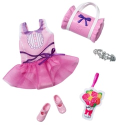 Barbie® My First Barbie Fashion Pack- Danslektions  / Min Första Barbie docka