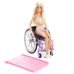 Barbie® Fashionista Wheelchair Checkers/ Rullstol