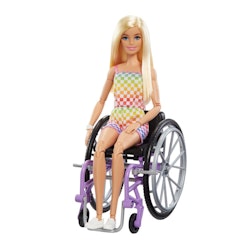 Barbie® Fashionista Wheelchair Checkers/ Rullstol