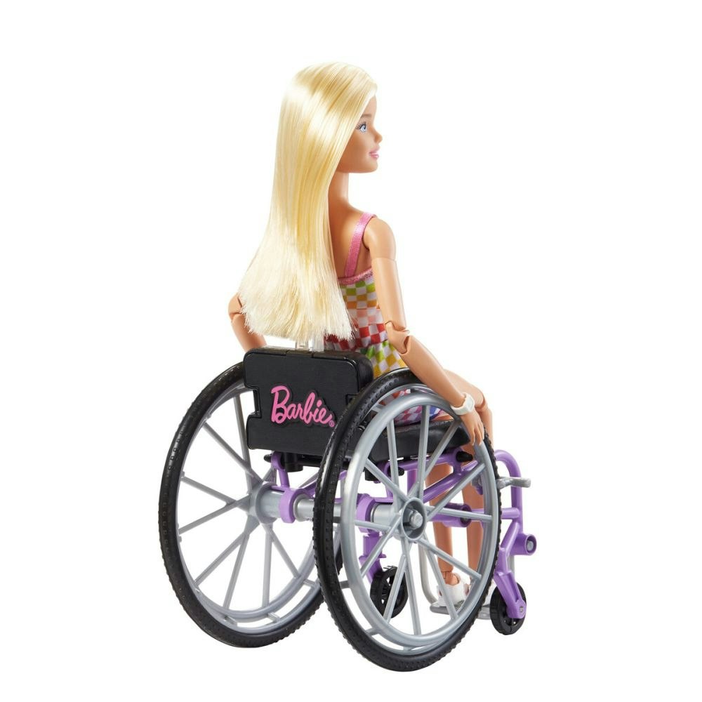 Barbie® Fashionista Wheelchair Checkers/ Rullstol