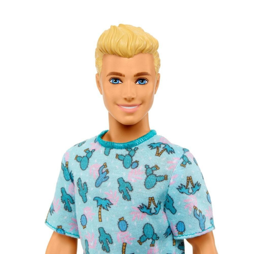 Barbie® Fashionista Doll / Docka Ken Blue Shirt. - Lilla Hjärtat