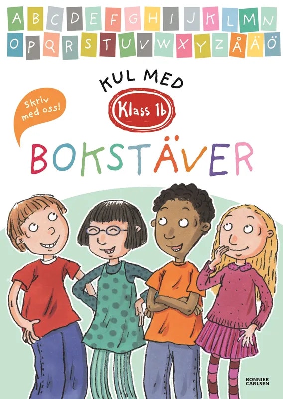 BonnierCarlsen- Klass 1b. Kul med bokstäver/ pysselbok