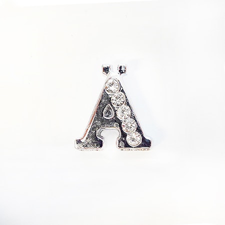 Busy Lizzie LETTER/ Bokstav- Ä RHINESTONES A 8 MM