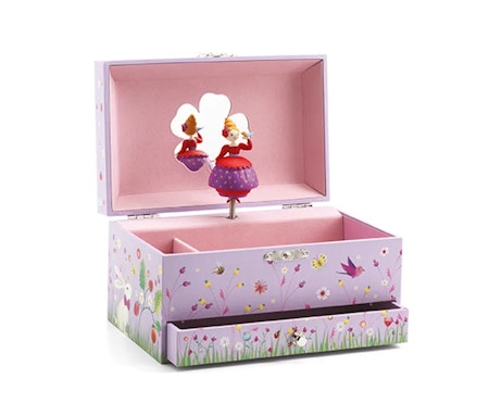 Djeco- Music Box, Princess/ smyckeskrin
