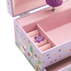 Djeco- Music Box, Princess/ smyckeskrin