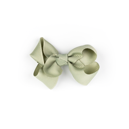 Busy Lizzie Hårclip med rosett Medium- Olive green