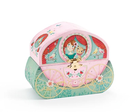 Djeco- Music Box, Carrige ride/ smyckeskrin
