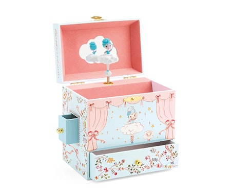 Djeco- Music box, Ballerina on stage/ smyckeskrin