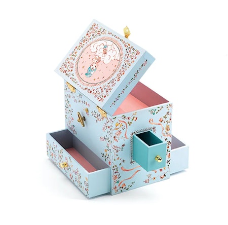 Djeco- Music box, Ballerina on stage/ smyckeskrin