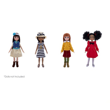 Lottie- 4 Seasons Multipack 4 Outfits/ docktillbehör