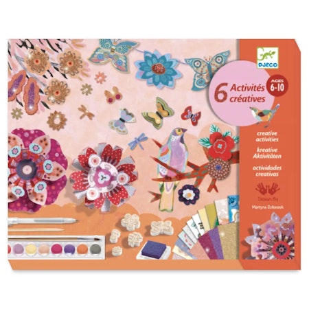 Djeco-The flower garden/ pysselbox