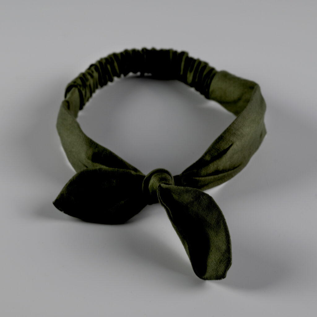 Busy Lizzie Hårband LINEN LOVE STORY - HAIR BAND - OLIVE
