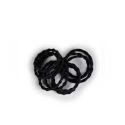 Busy Lizzie Hårsnodd mini ELASTICS – BLACK