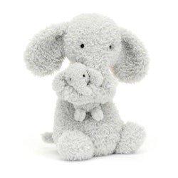 Jellycat- Huddles Grey Elephant/ gosedjur
