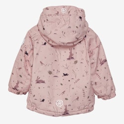 Color Kids- Vinterjacka med all-over print- Misty Rose