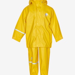 CeLaVi - Basic Rainwear Set/ Regn set -Solid PU- Yellow