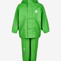 CeLaVi - Basic Rainwear Set/ Regn set -Solid PU- Green