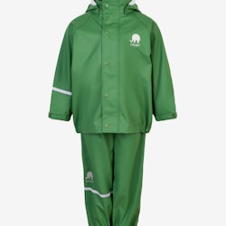 CeLaVi - Basic Rainwear Set/ Regn set -Solid PU- Elm Green