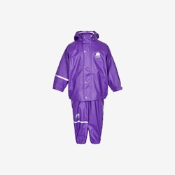 CeLaVi - Basic Rainwear Set/ Regn set -Solid PU- Purple