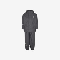 CeLaVi - Basic Rainwear Set/ Regn set -Solid PU- Grey