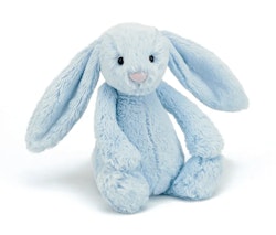 jellycat- Bashful Bunny Blue Medium/ gosedjur