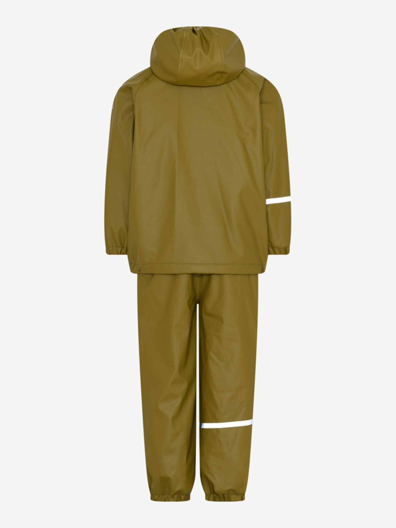 CeLaVi - Rainwear Set -Solid, W.Fleece/ Regnset med fleecefoder- Nutria