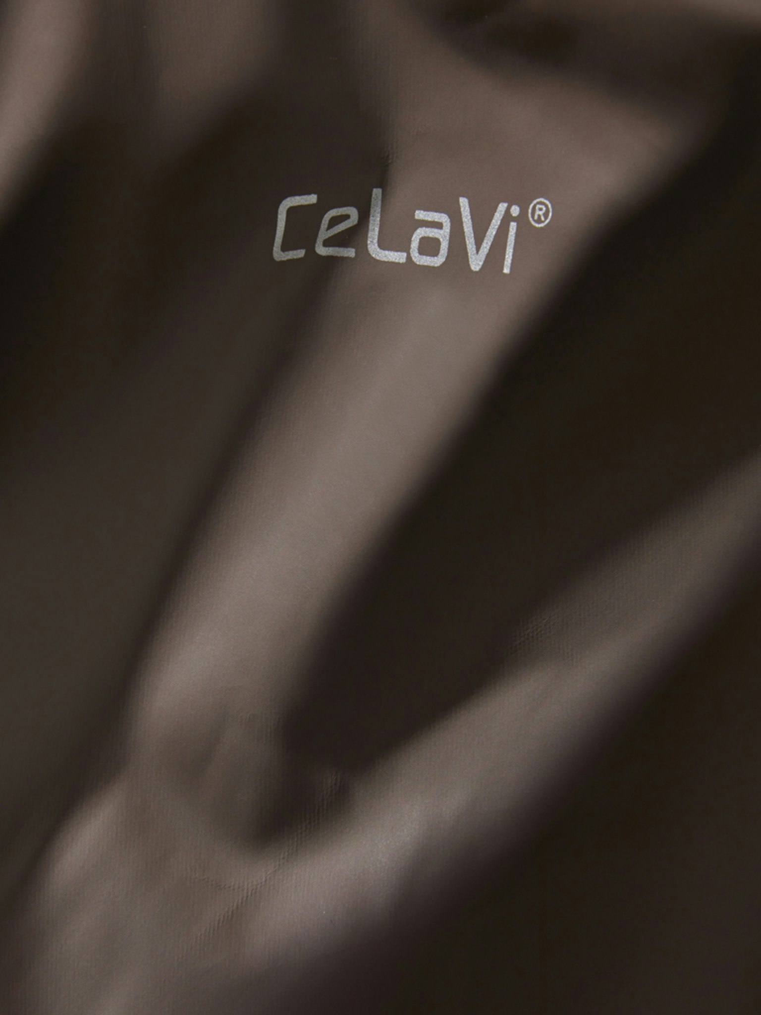CeLaVi - Rainwear Set -Solid, W.Fleece/ Regnset med fleecefoder- Coffee Quartz