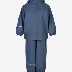 CeLaVi - Basic Rainwear Set -PU/ Regnset- China Blue