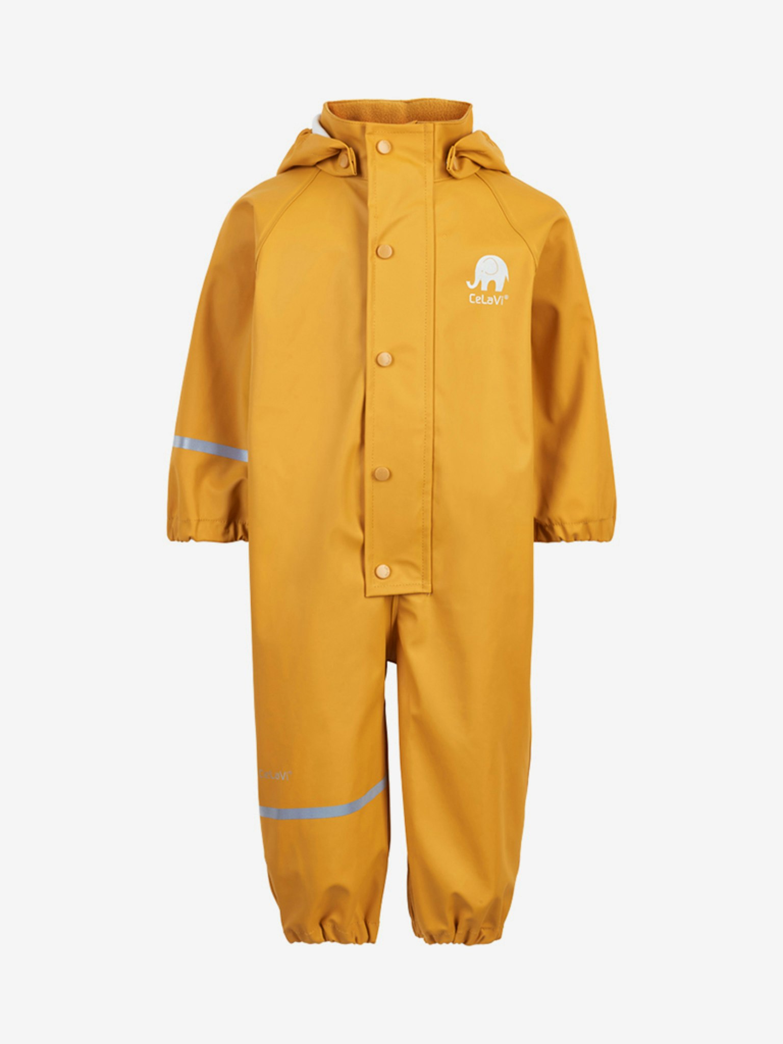 CeLaVi - Rainwear Suit -Solid PU/ Regnoverall- Mineral Yellow