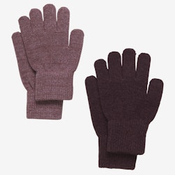 CeLaVi- Magic Glitter Gloves 2-Pack- Rose Brown/ fingervantar