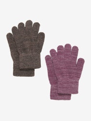 CeLaVi- Magic Glitter Gloves 2-Pack- Mellow Mauve/ fingervantar